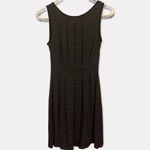 Max Studio Black & White Polka Dot Dress 2P
